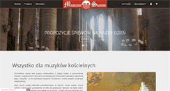 Desktop Screenshot of musicamsacram.pl